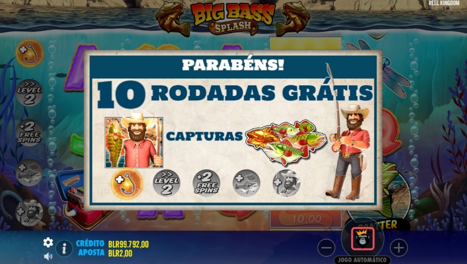 Caça-níquel online Big Bass Splash Rodadas Grátis