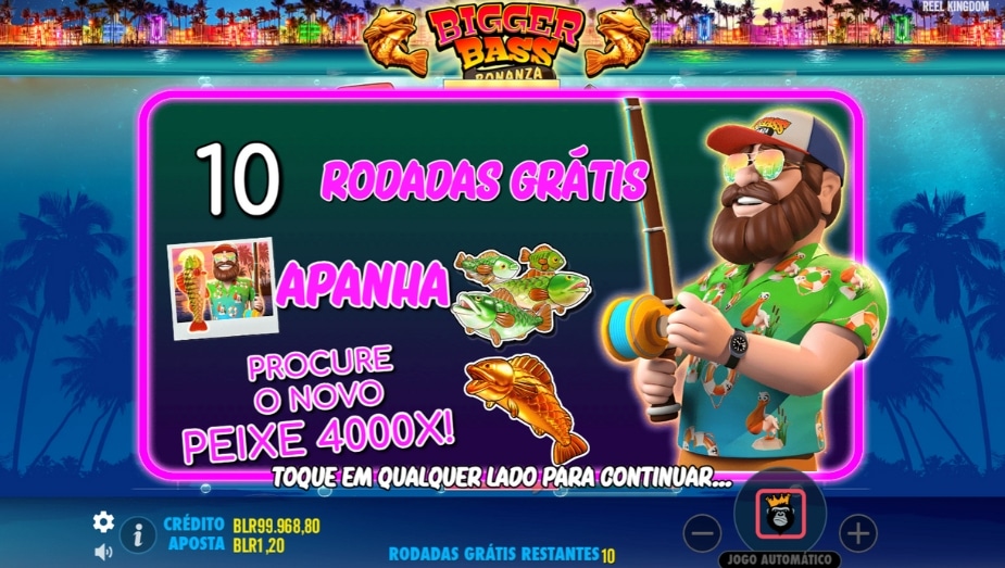 Caça-níquel online Bigger Bass Bonanza Rodadas grátis