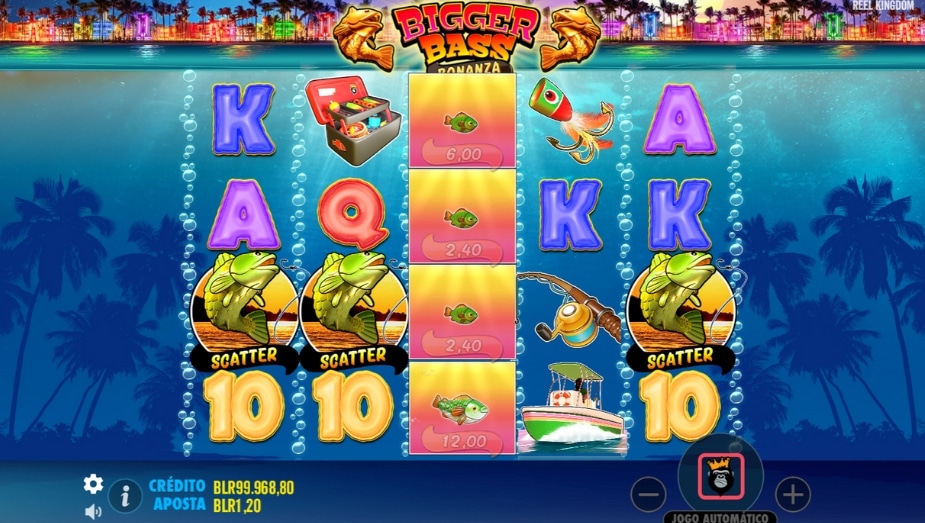 Caça-níquel online Bigger Bass Bonanza Símbolo Scatter