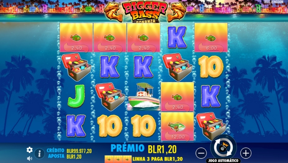 Caça-níquel online Bigger Bass Bonanza Símbolo de Dinheiro