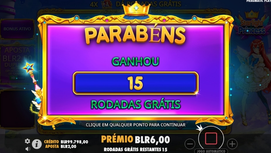 Caça-níquel online Starlight Princess Rodadas Grátis