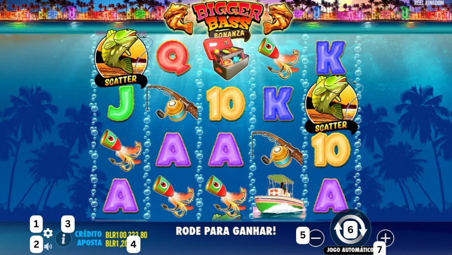 Como jogar o caça-níquel Bigger Bass Bonanza