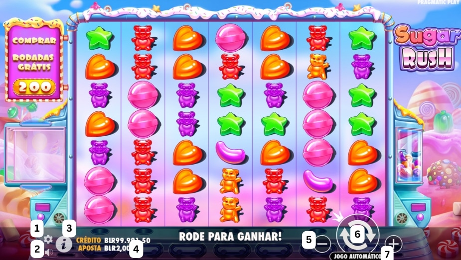 Como jogar o caça-níquel Sugar Rush
