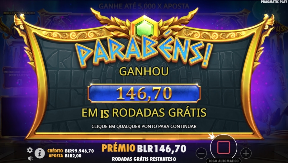 Multiplicador do caça-níqueis online Gates of Olympus