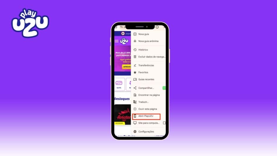 Navegador moviil do playuzu cassino brasil