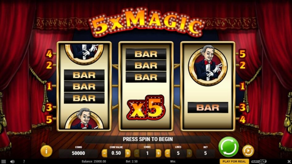 5x Magic por Play'n GO