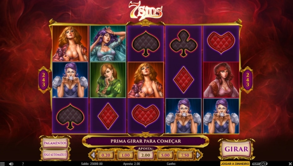 7 Sins por Play'n GO