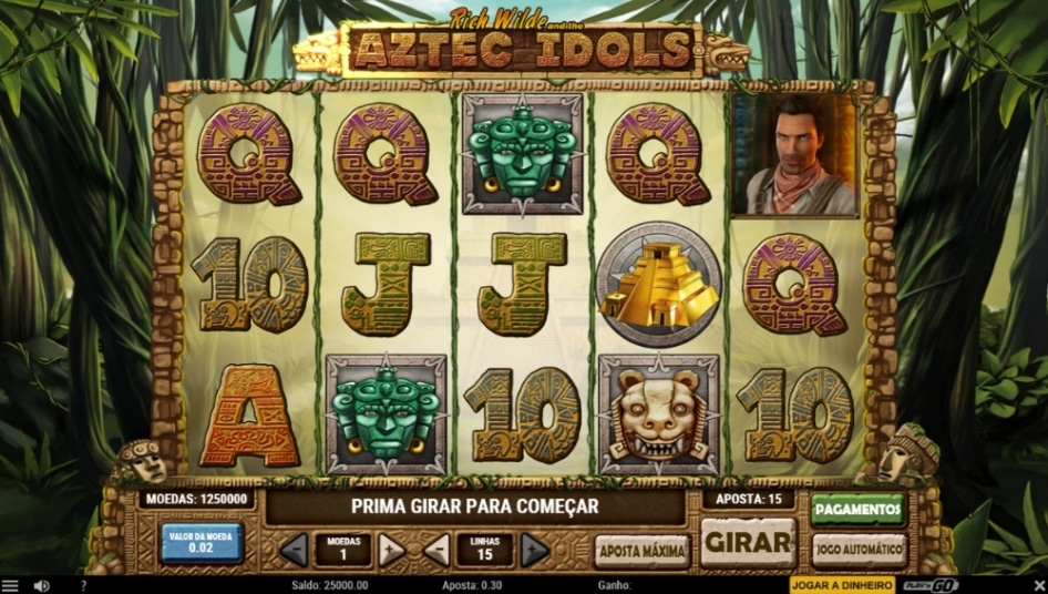 Aztec Idols por Play'n GO