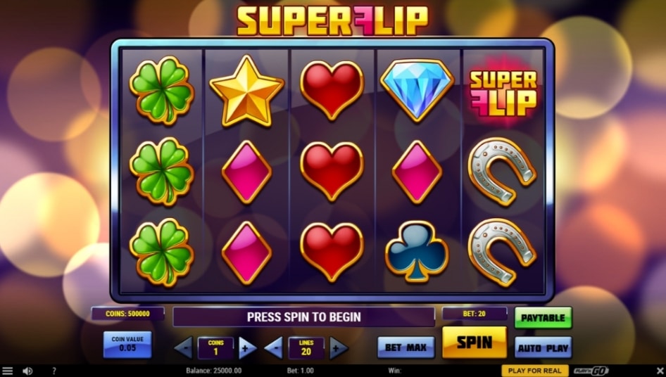 Super Flip por Play'n GO