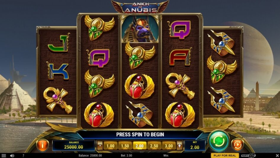 Ankh of Anubis por Play'n GO