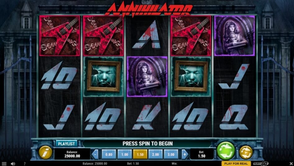 Annihilator por Play'n GO
