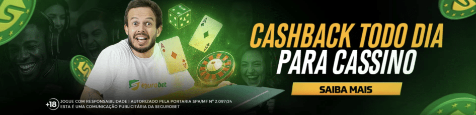 cashback-todo dias cassino-ao vivo Seguro Bet Brasil.