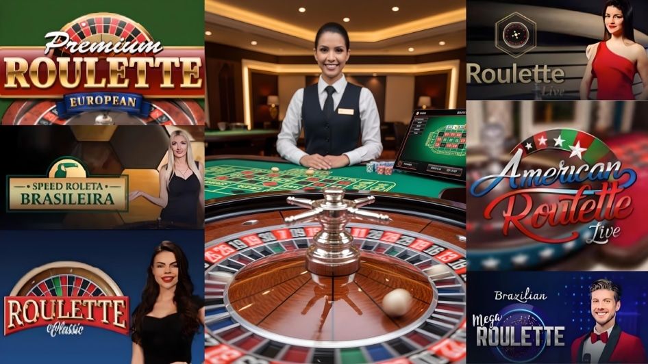Cassino online Brasil, jogos de roleta