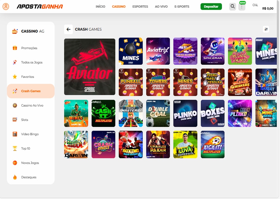 crashes aposta ganha