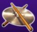 Símbolo Drumsticks slot Black Mamba por Play'n GO