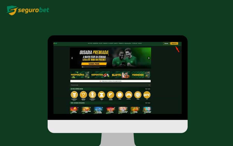 Processo de registro Seguro Bet Brasil.