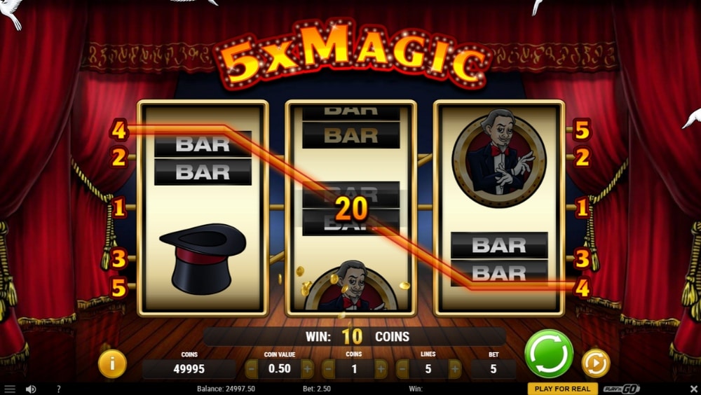 Tema e Símbolos 5x Magic
