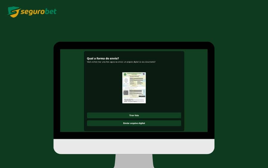 Verificaçao de identidade KYC Seguro Bet Brasil.