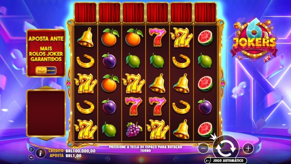 6 Jokers por Pragmatic Play