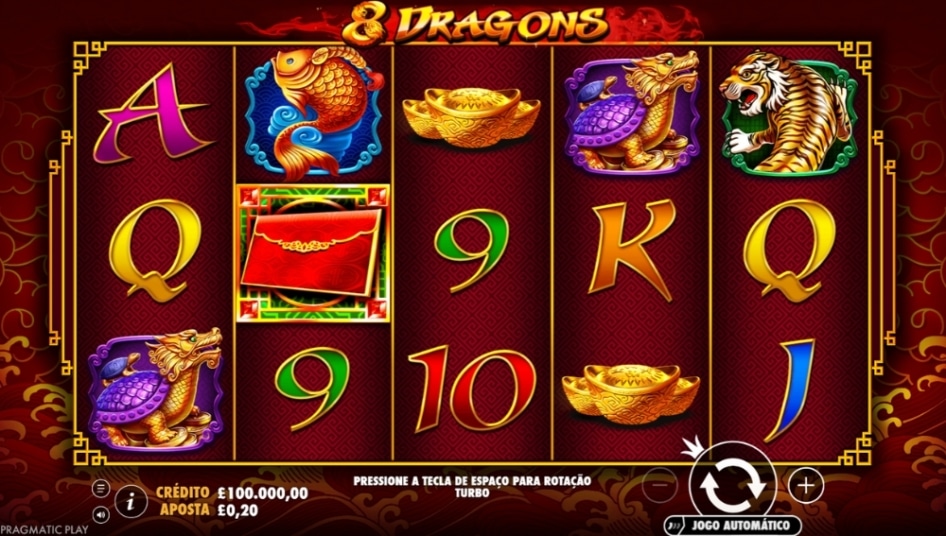 8 Dragons™ por Pragmatic Play