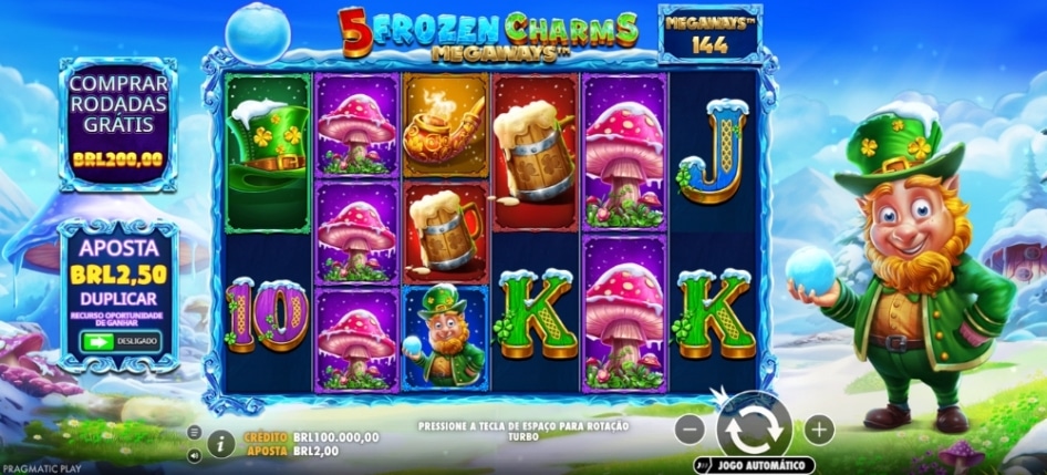 5 Frozen Charms Megaways™ por Pragmatic Play