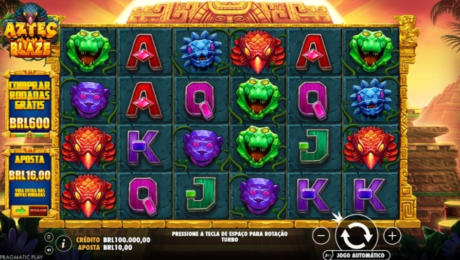 Aztec Blaze por Pragmatic Play