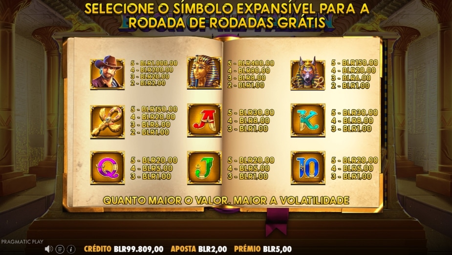 Caça-níquel online Book of the Fallen Rodadas grátis