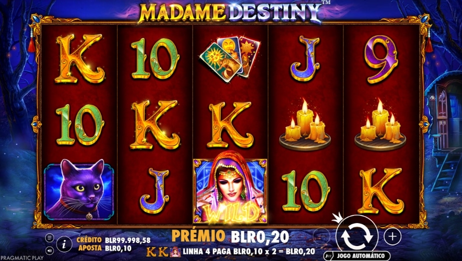 Caça-níquel online Madame Destiny