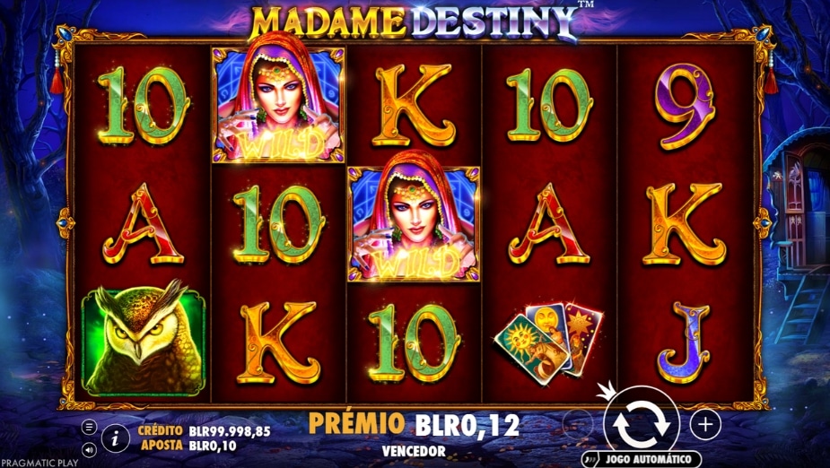 Caça-níquel online Madame Destiny Símbolo Wild