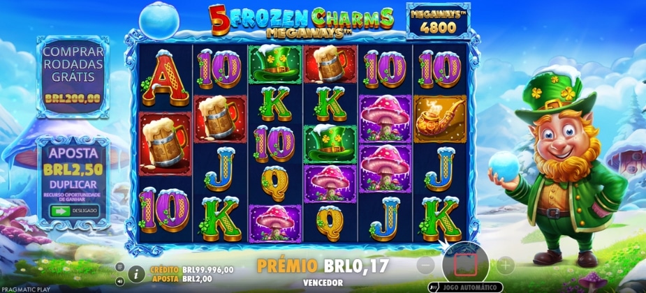 Tema e Símbolos 5 Frozen Charms Megaways™