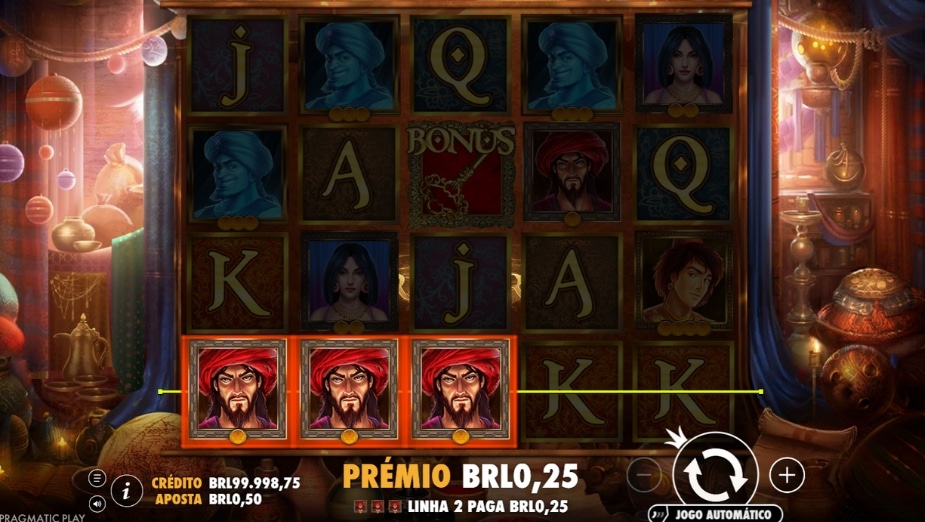 Tema e Símbolos Aladdin’s Treasure
