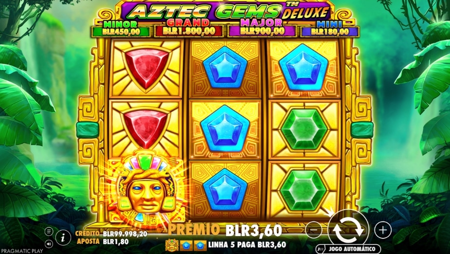 Tema e Símbolos Aztec Gems Deluxe™