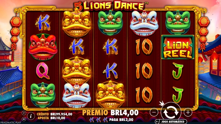 Tema e símbolos 5 Lions Dance™