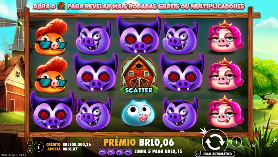 Tema e símbolos 7 Piggies™