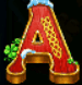 Símbolo Letra A slot 5 Frozen Charms Megaways™ por Pragmatic Play