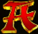Símbolo Letra A slot 5 Lions Megaways™ por Pragmatic Play
