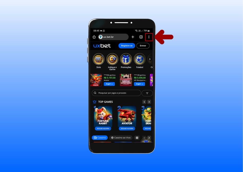 android app ux bet 2