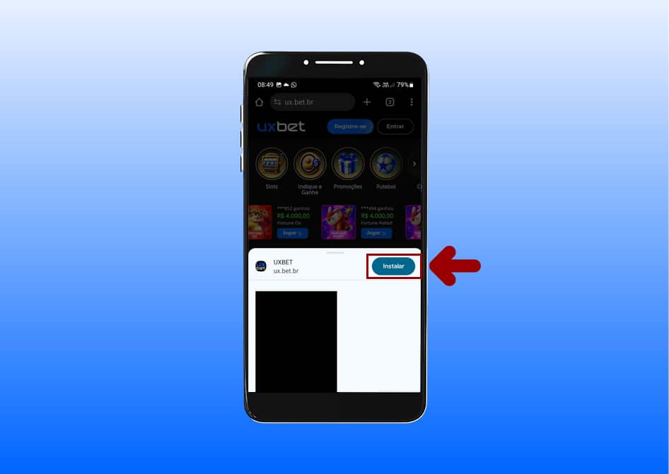 android app ux bet 4