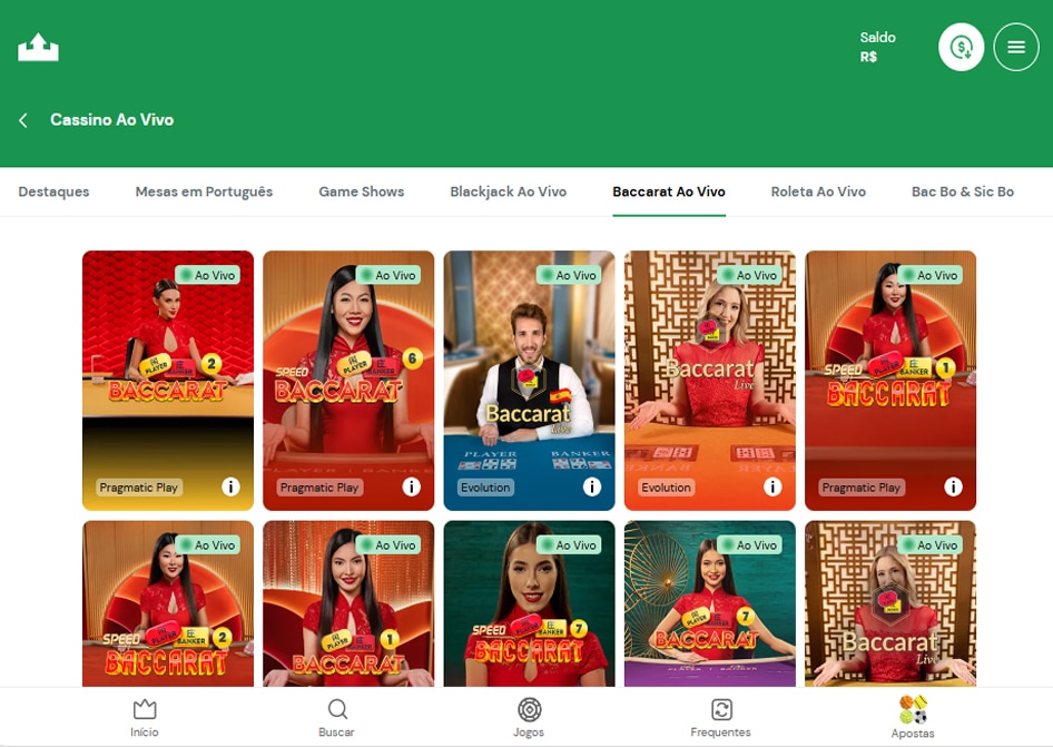 baccarat rei do pitaco