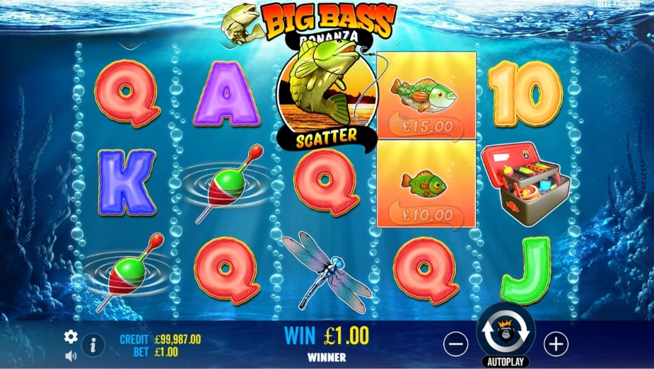 Caça-níquel online Big Bass Bonanza