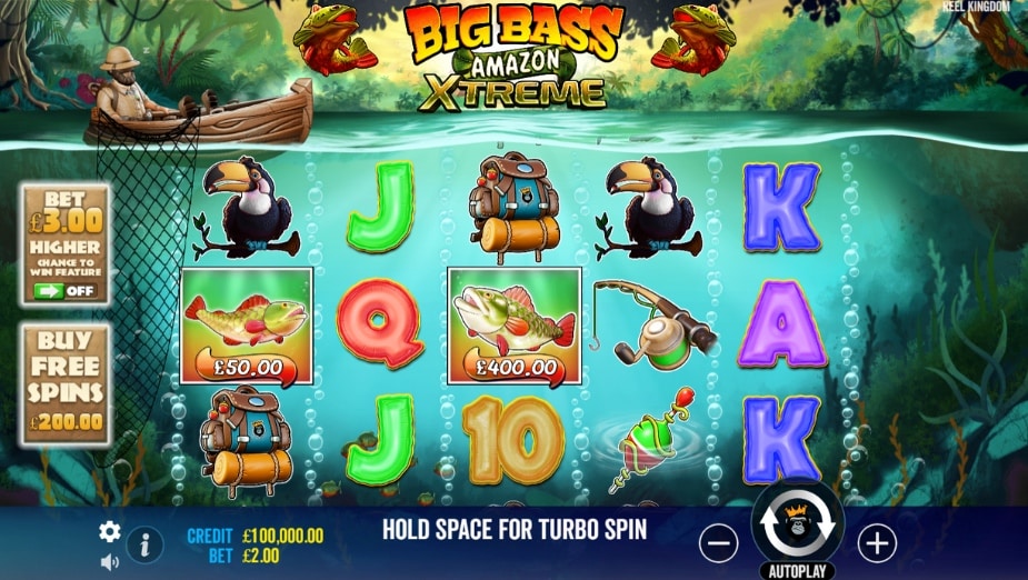 Big Bass Amazon Xtreme por Pragmatic Play