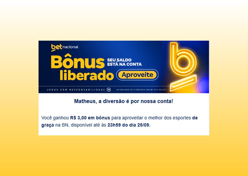 bonus de saldo extra betnacional