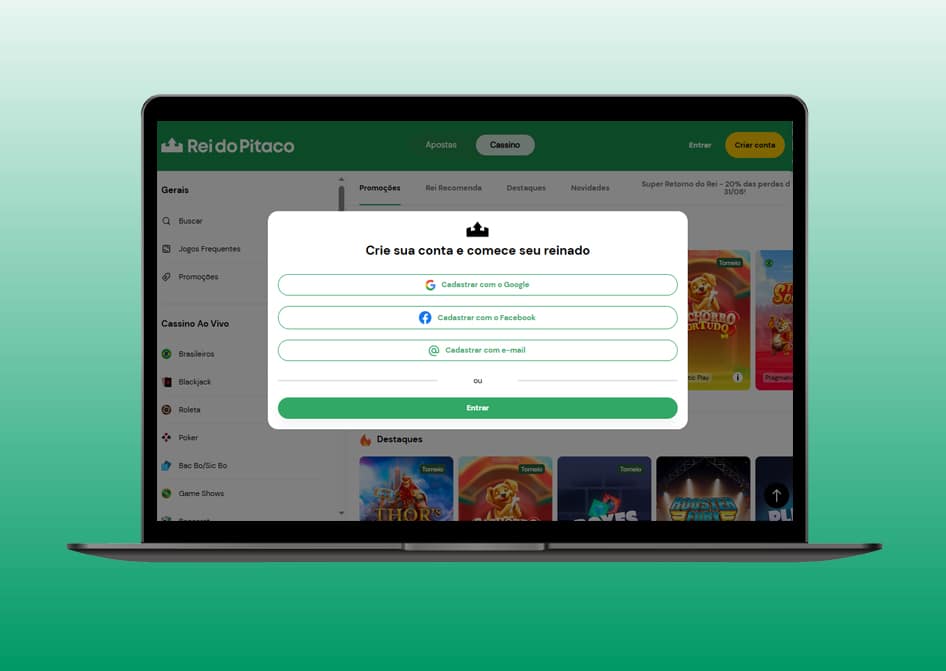 rei do pitaco cadastro 3