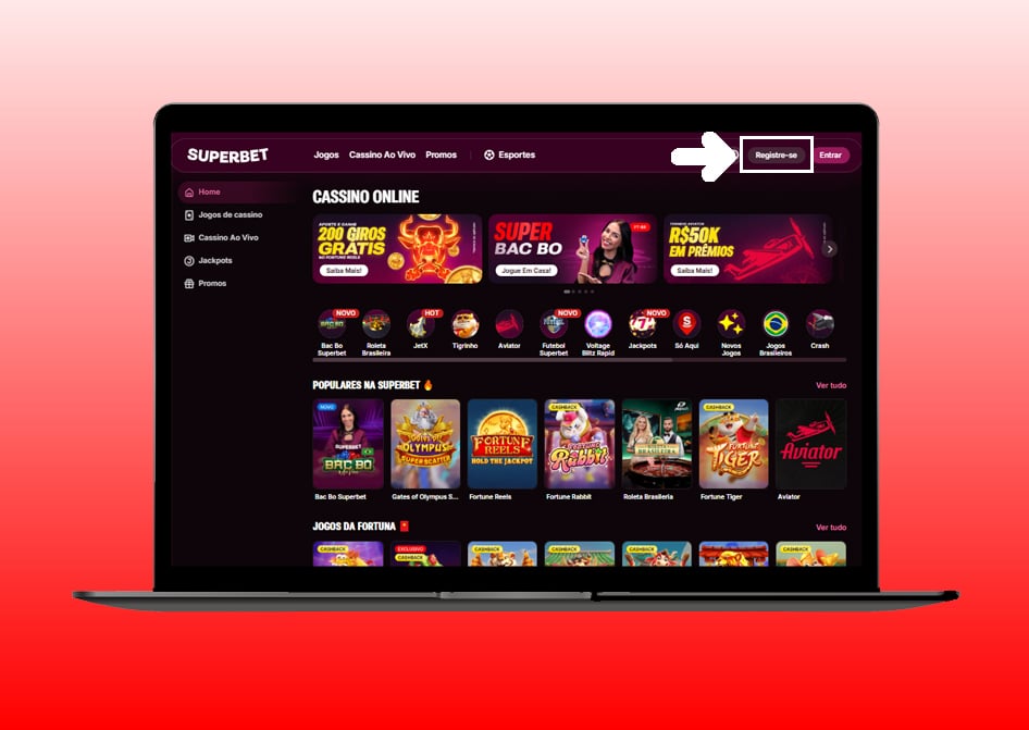cadastro superbet