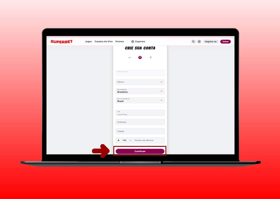 superbet cadastro
