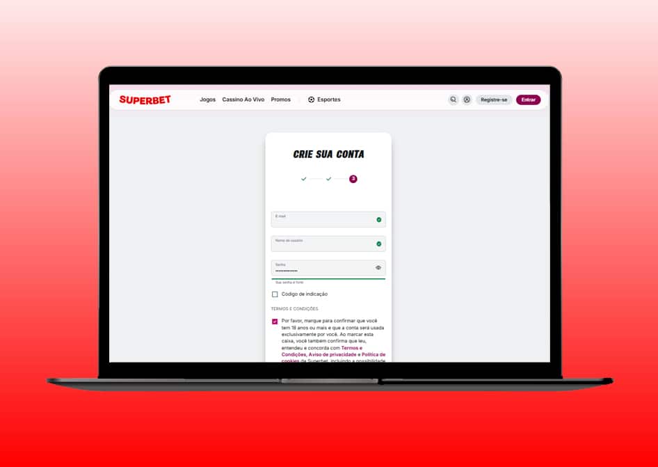 cadastro superbet 5
