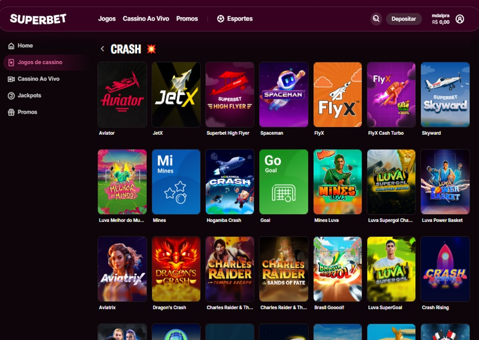 jogos crash superbet