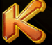 Símbolo Letra K slot 3 Dancing Monkeys™ por Pragmatic Play