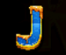 Símbolo Letra J slot 3 Buzzing WildsTM por Pragmatic Play