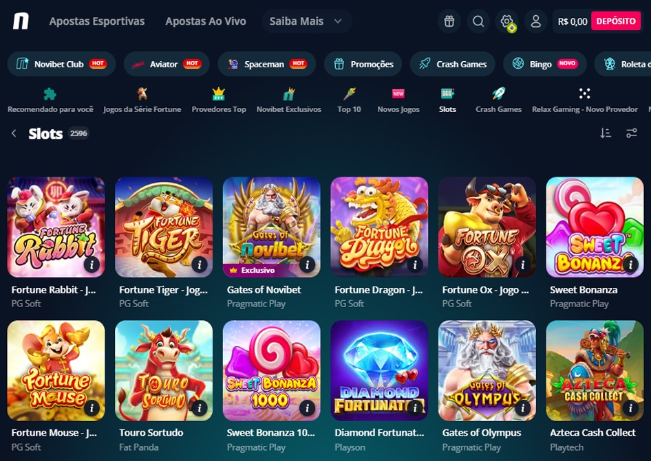 slots novibet
